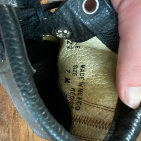 Vintage roper lace up boots - Picture 7 of 8